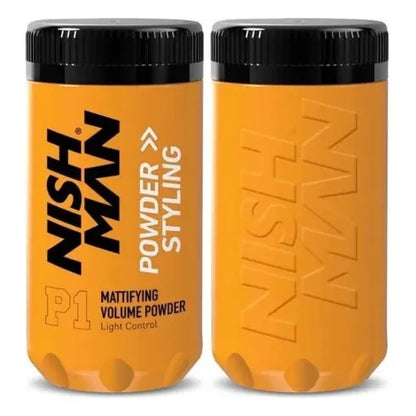 Nish Man P1 Styling Powder LIGHT CONTROL - 20g - 3er Pack