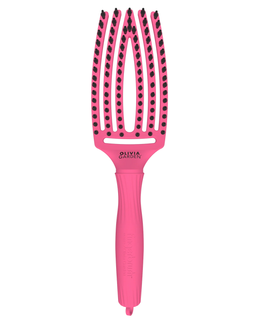 Olivia Garden Fingerbrush HOT PINK
