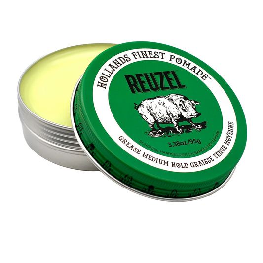 Reuzel Pomade Green Medium Hold 95g Neu. 3er-Pack