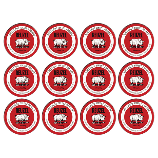 Reuzel Pomade Red High Shine 95 Gramm Neu 12er-Pack