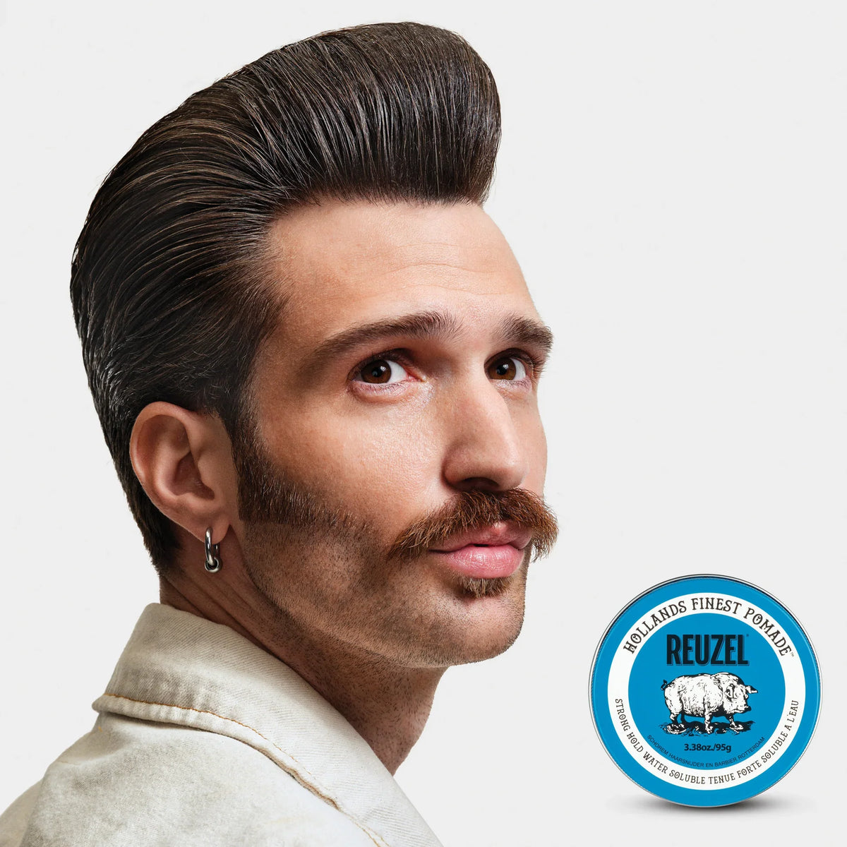 Reuzel Pomade Bleue 95g Nouveau Pack de 3