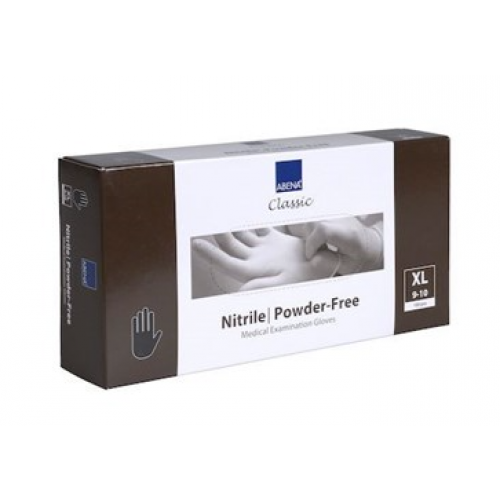 Abena Gants Nitrile Noirs Non Poudrés