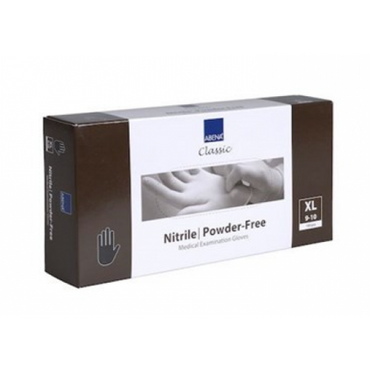 Abena Gants Nitrile Noirs Non Poudrés